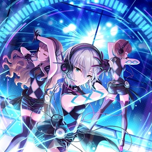 Download Miku Maekawa Nao Kamiya Anastasia (Idolm@ster) Anime THE IDOLM@STER: Cinderella Girls Starlight Stage PFP