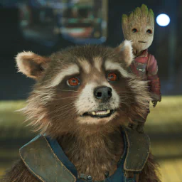 Baby Groot Rocket Raccoon Guardians of the Galaxy Vol. 2 movie PFP