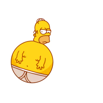 The Simpsons TV Show Homer Simpson PFP