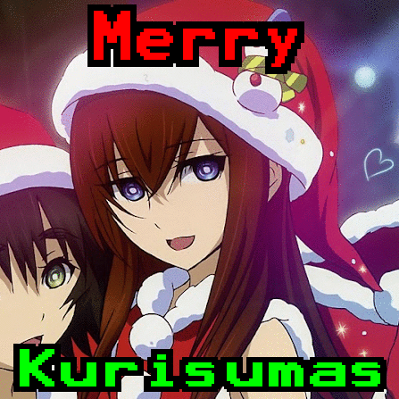 Download Christmas Steins;Gate Holiday Kurisu Makise PFP