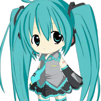 chibi Hatsune Miku Anime Vocaloid PFP
