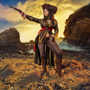 pirate woman cosplay PFP