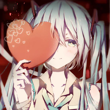  Streaming Heart by zerochan