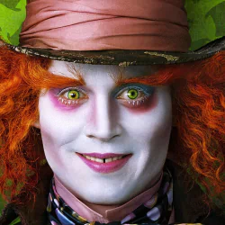 Johnny Depp Mad Hatter movie Alice in Wonderland (2010) PFP