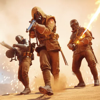 machine gun rifle weapon soldier Battlefield 1 video game PFP