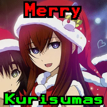 Christmas Steins;Gate holiday Kurisu Makise PFP