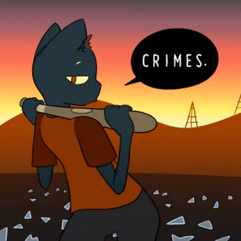 Night in the woods video game PFP