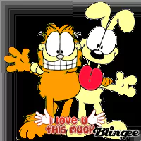 humor cartoon cat Garfield Comic odie PFP