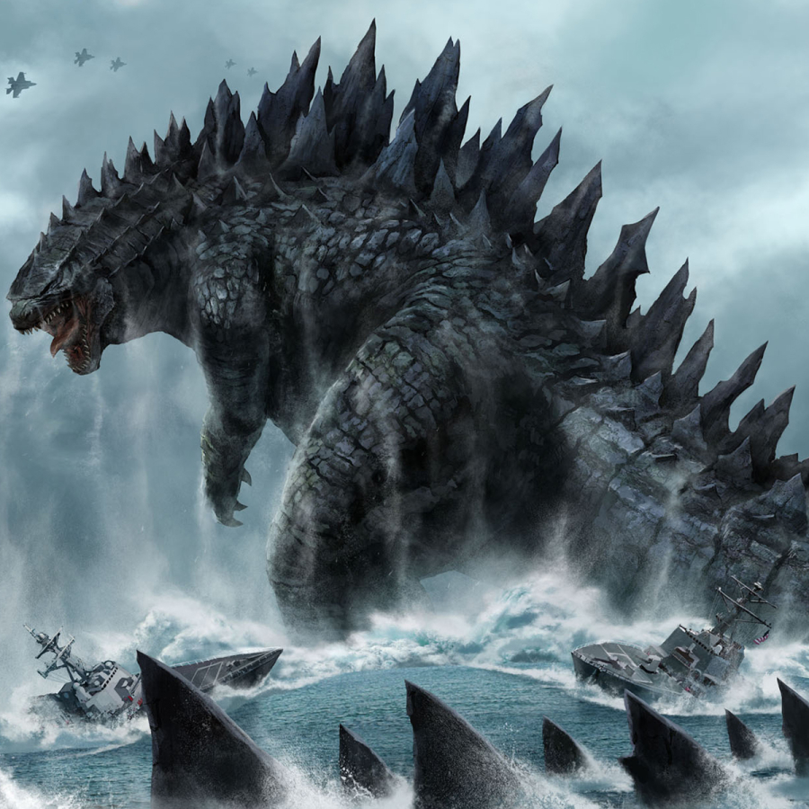 Fantasy Godzilla Pfp by Green Tear