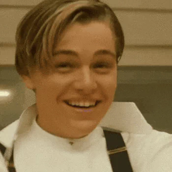 cat Leonardo Dicaprio drama Titanic movie PFP