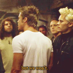 Brad Pitt Fight Club movie PFP