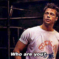 Brad Pitt Fight Club movie PFP