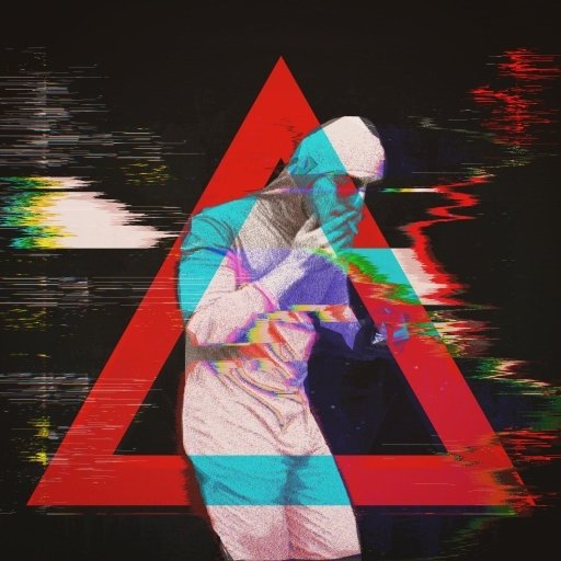 Download Triangle Colors Artistic Glitch PFP