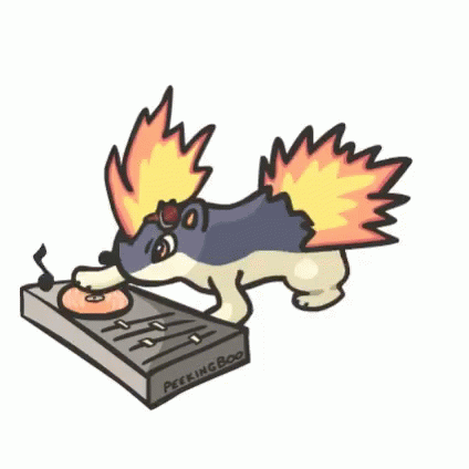 Download Quilava (Pokémon) Pokemon Music DJ PFP