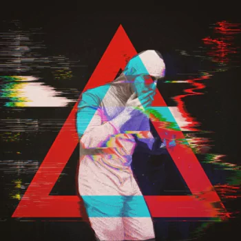 triangle colors artistic glitch PFP