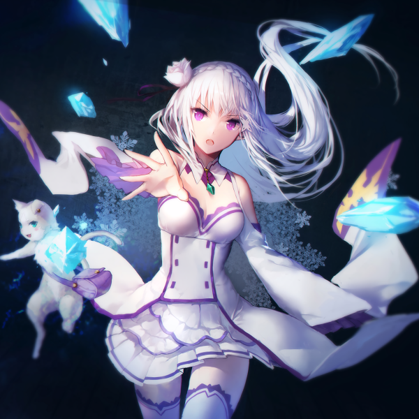 Download Re:Zero - Starting Life In Another World Pack (Re:ZERO) Emilia (Re:ZERO) Anime PFP