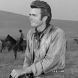 Download Clint Eastwood Western Rawhide TV Show PFP