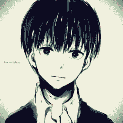 Tokyo Ghoul:re avatar featuring Ken Kaneki with iconic eye patch for a profile picture