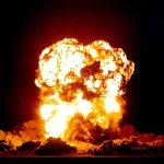 military explosion PFP