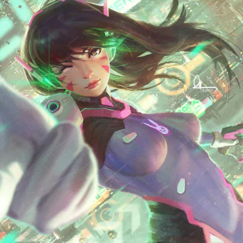 D.Va (Overwatch) video game Overwatch PFP