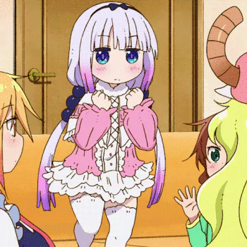 moving Kanna Kamui Miss Kobayashi's Dragon Maid Anime PFP