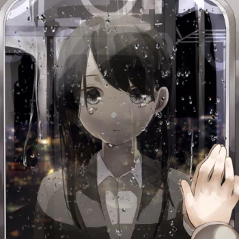 night rain reflection Anime girl anime girl anime night Rain Anime PFP