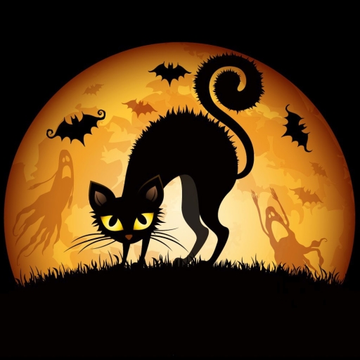 Download Cat Halloween Holiday PFP