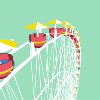 amusement park ferris wheel man made PFP
