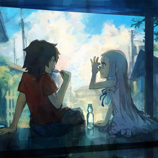 Download Meiko Honma Jinta Yadomi Anime Anohana PFP