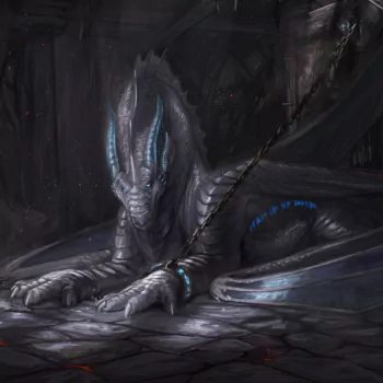 chain dragon fantasy PFP