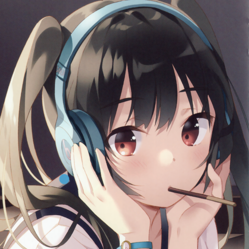 Anime Headphones Pfp by Riv