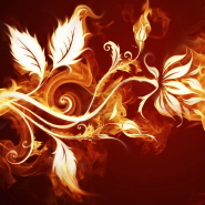 flaming flower