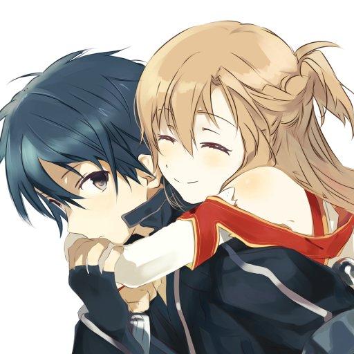 Download Kazuto Kirigaya Asuna Yuuki Anime Sword Art Online PFP