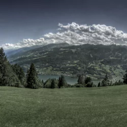 nature cloud mountain grass scenic landscape field PFP