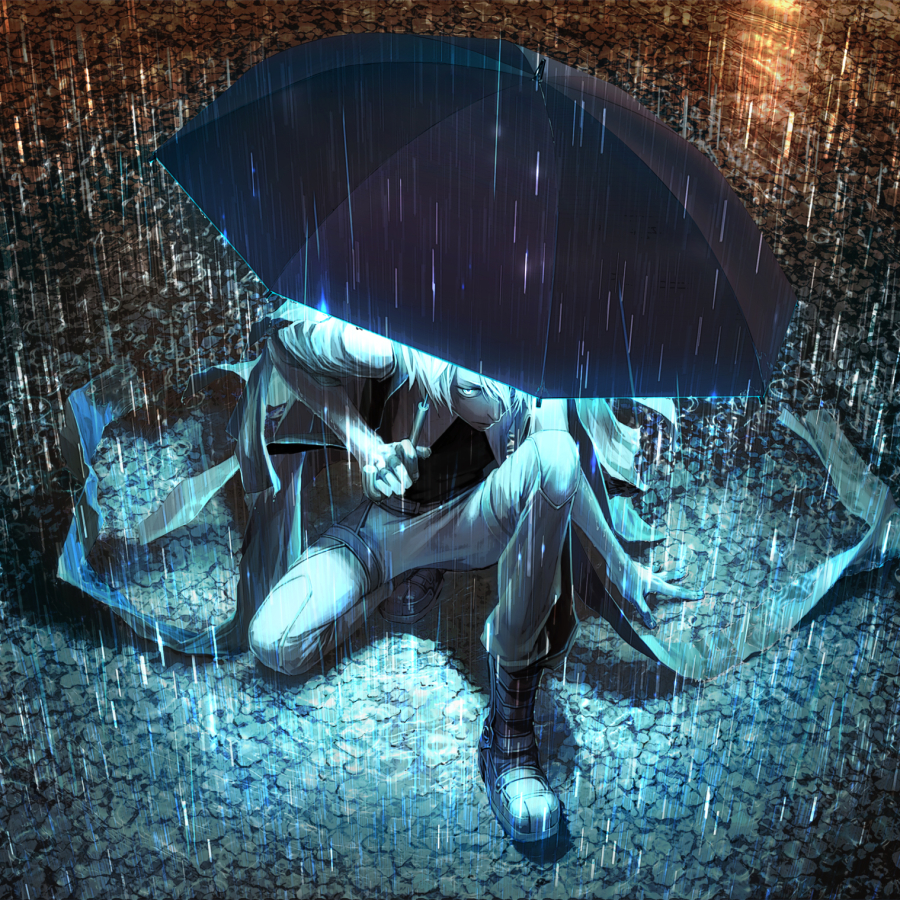 Sad rain anime HD wallpapers | Pxfuel