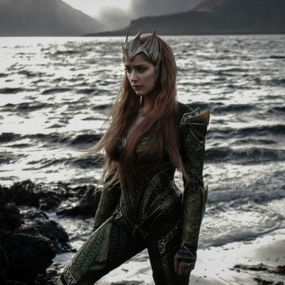 Download DC Comics Justice League Amber Heard Mera (DC Comics) Movie PFP