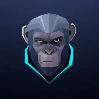 polygon monkey Abstract facets PFP