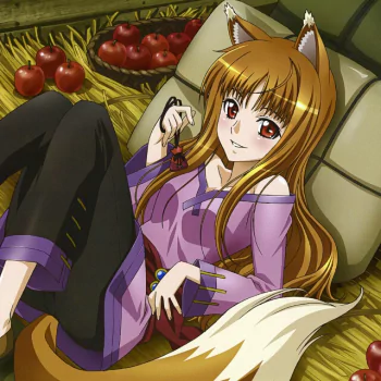 Anime Spice and Wolf PFP
