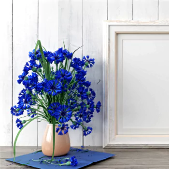  Cornflower Still Life
