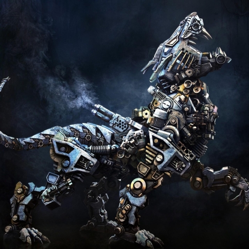 cyborg- robot animal iron