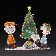 Snoopy christmas tree Charlie Brown Peanuts (Cartoon) Christmas holiday movie A Charlie Brown Christmas PFP