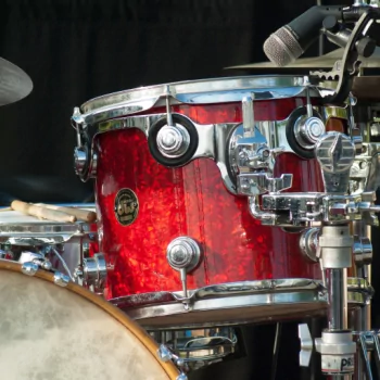  Red drum kit by jackmac34