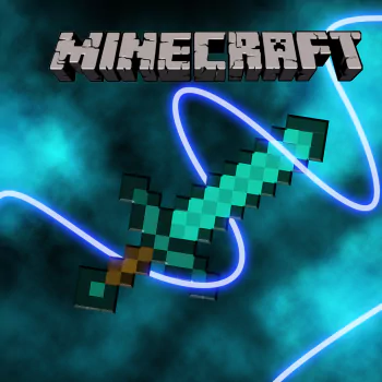  Minecraft Diamond Sword by maszi95