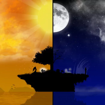 nature night artistic PFP