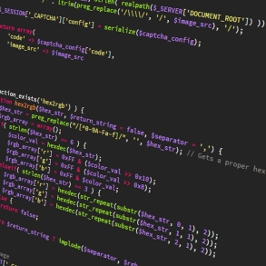 Web Developer Coding on screen