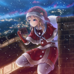 Anime Christmas Pfp by Hyuuga Azuri