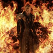 Download Fire Final Fantasy VII: Advent Children Sephiroth (Final Fantasy) Anime PFP