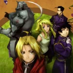 Maes Hughes Winry Rockbell Roy Mustang Edward Elric Alphonse Elric Anime Fullmetal Alchemist PFP