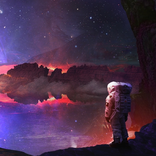 Sci Fi Astronaut Pfp by Martina Stipan