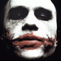 Heath Ledger Joker movie The Dark Knight PFP